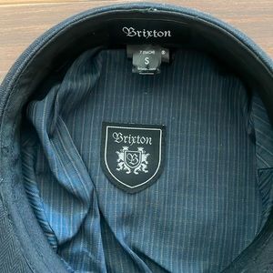 Brixton Classic Black Fiddler Fisherman Cap